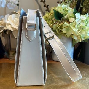 Mark Cross Structured Leather Shoulder Bag